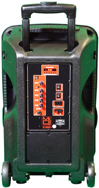 Thumbnail for 2 MR DJ DJ15-BTA 3000W Bluetooth PA DJ FM Radio Speaker Microphone, 2 Spk stands