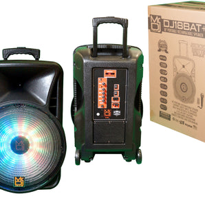 MR DJ DJ18BAT+ 18" Portable Bluetooth Speaker