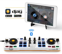 Thumbnail for Hercules DJControl Mix Bluetooth Wireless Controller for Smartphones