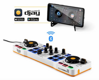 Thumbnail for Hercules DJControl Mix Bluetooth Wireless Controller for Smartphones