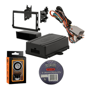 Crux DKFD-27 Radio Replacement Interface with Dash Kit for FORD, LINCOLN & MERCURY