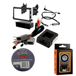 Crux DKFD-60L Radio Replacement Interface with Steering Wheel Control Retention with Dash Kit for Ford, Lincoln & Mercury
