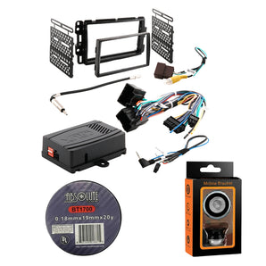 Crux DKGM-49  Radio Replacement w/ SWC Retention and Dash Kit for GM LAN 29 Bit Vehicles 2006 – 2015