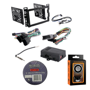 Crux DKGM-51 Radio Replacement w/ SWC Retention and Dash Kit for GM LAN 11-Bit Vehicles 2006 – 2012