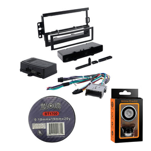 Crux DKGM-C2S Radio Replacement with Single DIN Dash Kit for GM Class II Vehicles 2002 – 2013