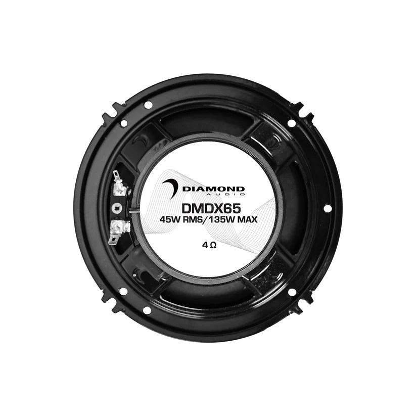 Diamond Audio DMDX65 - DMDX SERIES 6.5" 2-WAY CONCENTRIC COAXIAL SPEAKERS