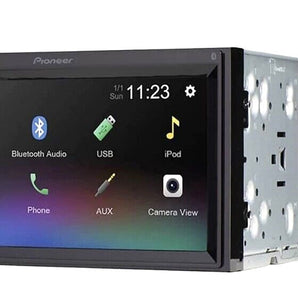 Pioneer DMH-241EX  Touchscreen Digital Media Receiver with Bluetooth + License Plate Camera