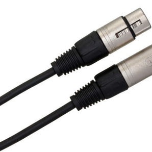 Hosa DMX-106 Male 5-pin DMX to Female 3-pin DMX Adapter Cable - 6 inch