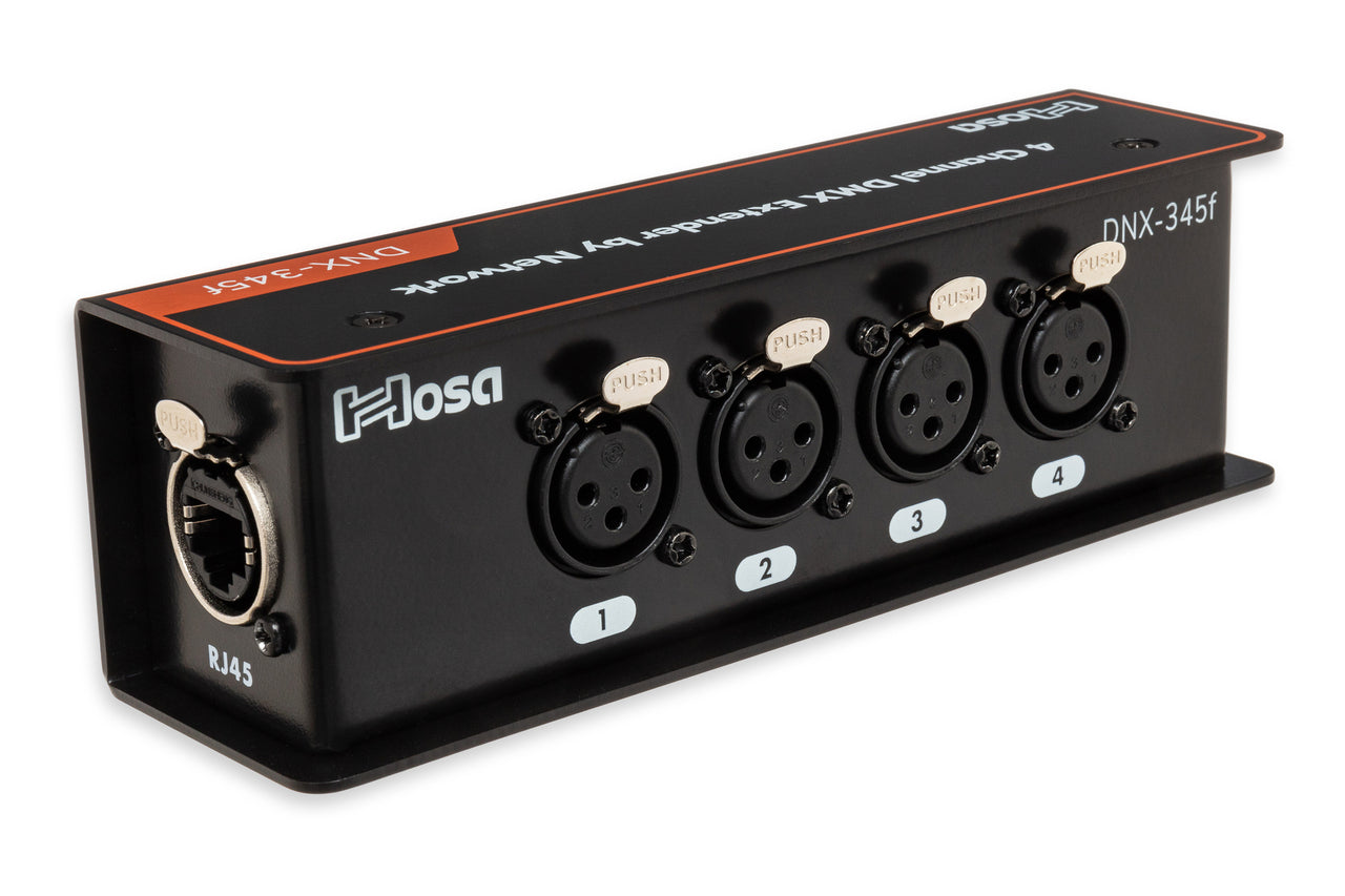 Hosa DNX-345F DMX, AES, or Analog Audio Extender