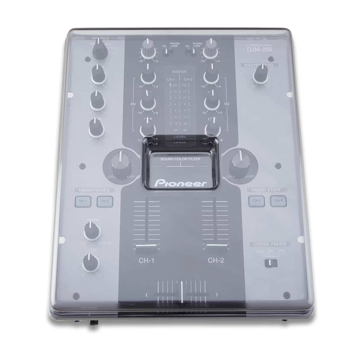 Decksaver Pioneer DJM-250 Mixer Cover