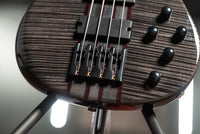 Thumbnail for Peavey Cirrus® 4 Flame Maple 35S Trans Black 35S Bass Guitar