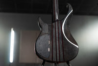 Thumbnail for Peavey Cirrus® 4 Flame Maple 35S Trans Black 35S Bass Guitar