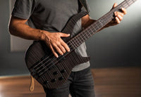 Thumbnail for Peavey Cirrus® 4 Flame Maple 35S Trans Black 35S Bass Guitar