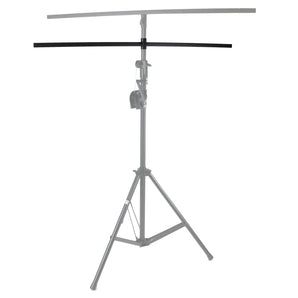 MR DJ LSTBAR5M Universal 5 Ft Square Lighting Cross Bar for Middle of Tripod Speaker Light Stands