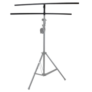 MR DJ LSTBAR5S-D Two Universal 5 Ft Square Lighting Cross Bar for Top & Middle