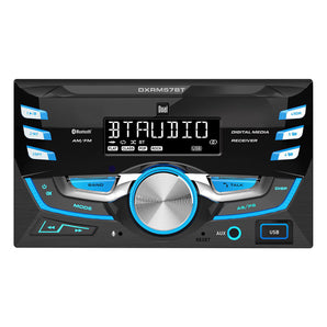 Dual XDM27BT Digital Media Receiver + 2 Absolute TQ654 6.5" 4-Way Car Speakers Package (Copy)