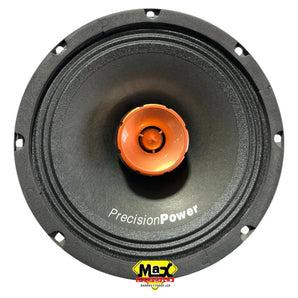Precision Power PMF.804T Mid Pair 8" 550w C/ Super Tweeter