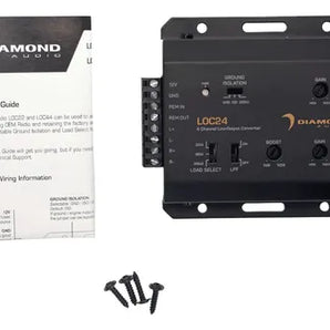 Diamond Audio LOC24 LOC Series 4-Channel Line-Output Converter (2 IN/4 OUT)