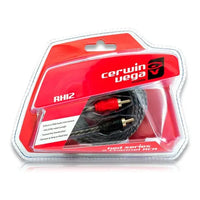 Thumbnail for Cerwin Vega RH12 HED-2-channel 12ft twisted RCA cable, w/single molded ends