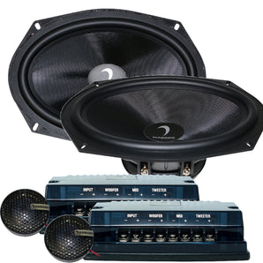 2 Diamond Audio DES69C DES Series 6x9" 2-way Component System