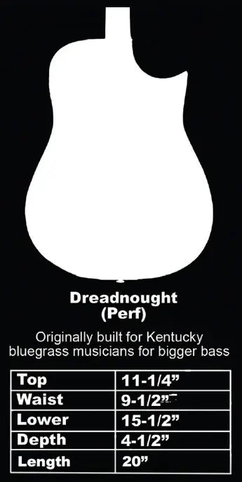 Peavey Performer Dreadnaught A/E G2, Custom Acoustic Electric Guitar