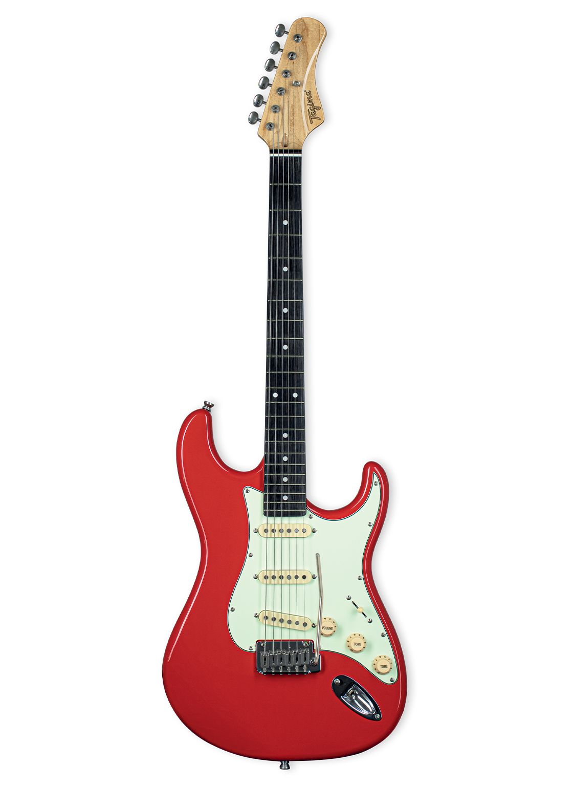 Tagima EA PRO 3-FR-DF/MG Electric Guitar - Fiesta Red