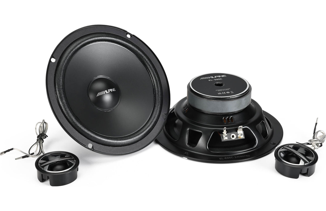 Alpine EL-E65C-G 6.5" Component & EL-E65-G Coaxial Speaker Set