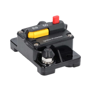 Install Bay EL-CB50MR Circuit Breaker Manual Reset w/LED 50 AMP