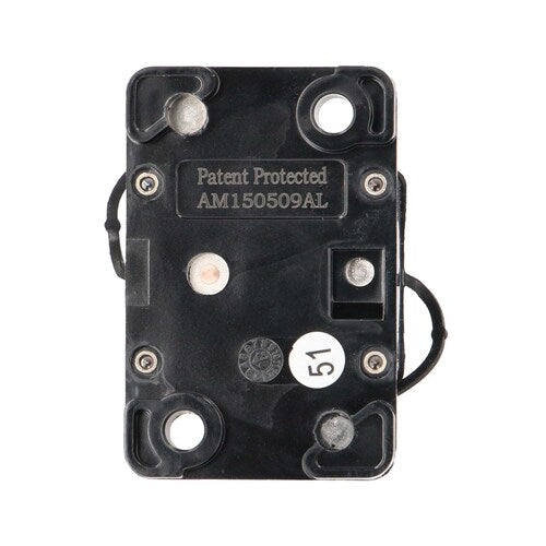 Install Bay EL-CB50MR Circuit Breaker Manual Reset w/LED 50 AMP