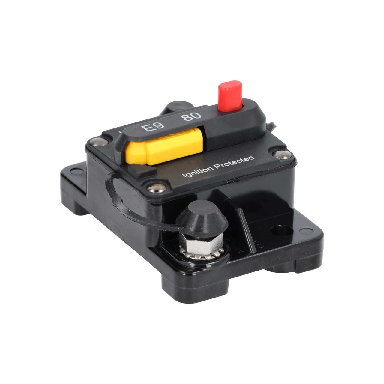 Install Bay EL-CB80MR Circuit Breaker Manual Reset w/LED 80 AMP