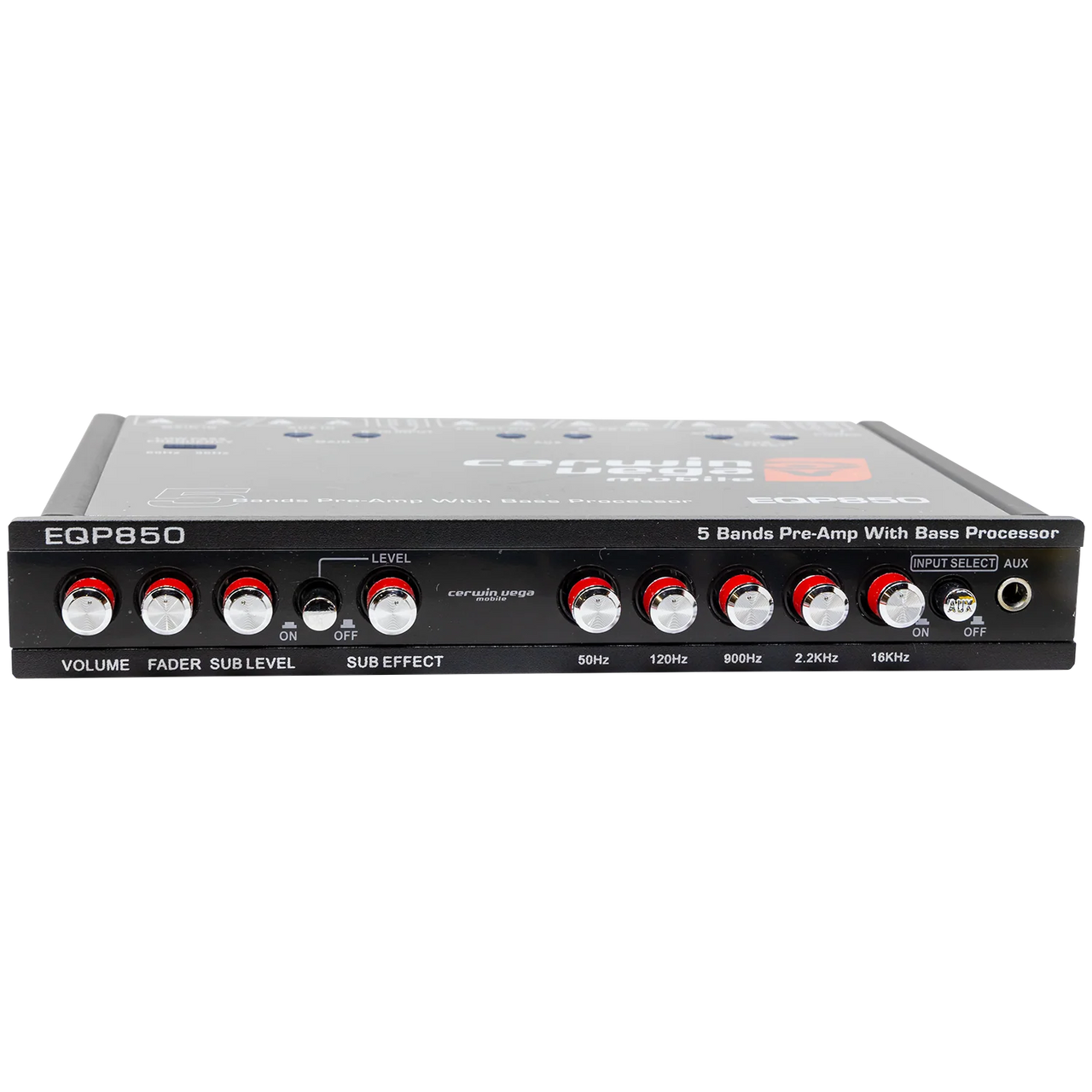 Cerwin Vega EQP850 5 Band Pre-Amp Equalizer with Bass Processor