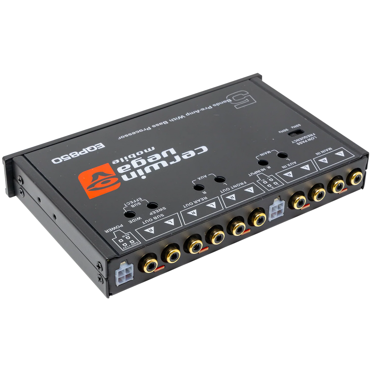 Cerwin Vega EQP850 5 Band Pre-Amp Equalizer with Bass Processor