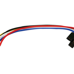 Install Bay ERS-124 economy relay socket with 12 inch leads in multiple colors, ideal for automotive wiring applications.