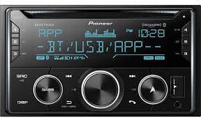 Pioneer FH-S722BS 2-DIN Bluetooth Car Stereo CD + Universal mounting kit for Boat, RV, truck