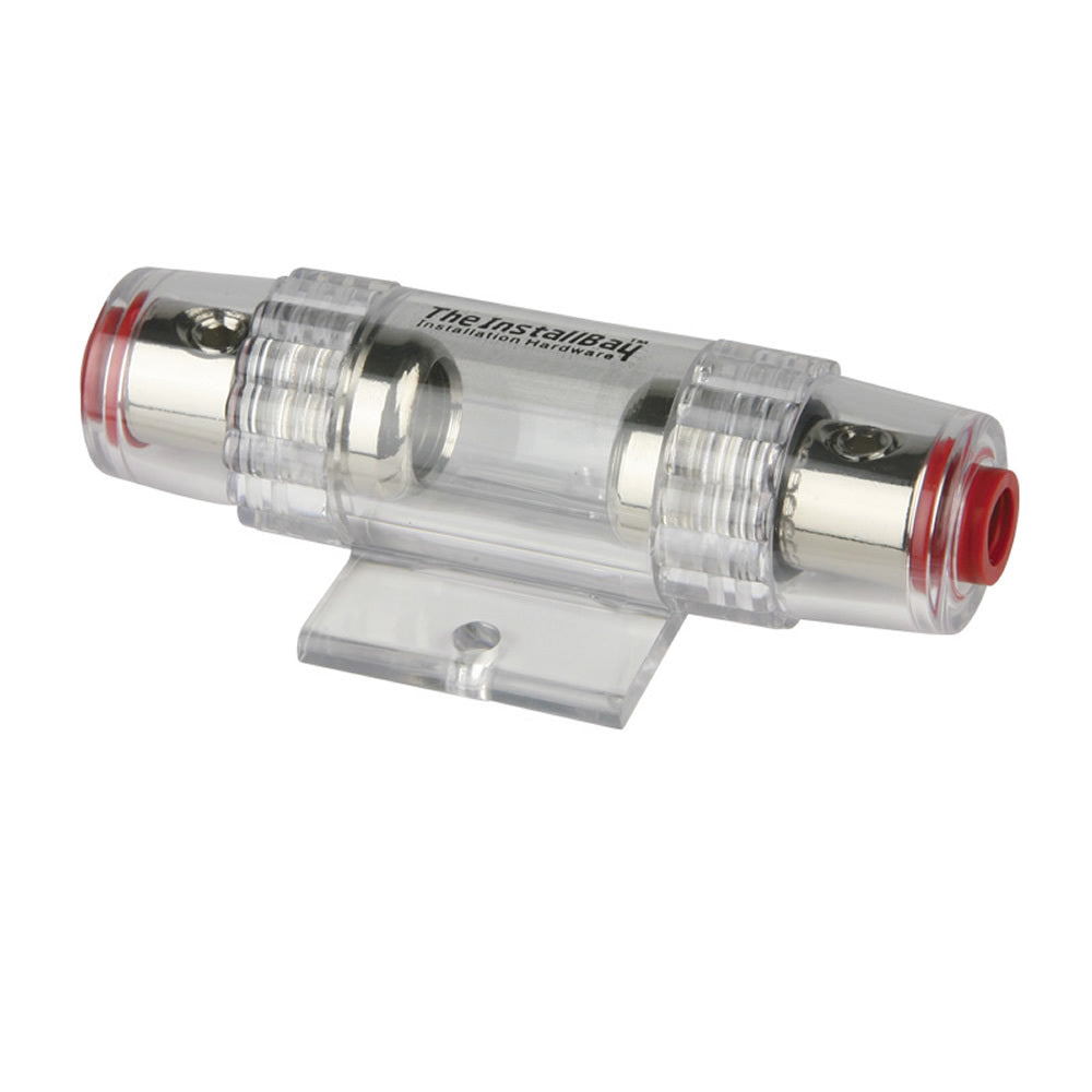 Install Bay FHAGU AGU Adjustable Fuse Holder Nickel 4/8 Gauge Each - Retail Pack