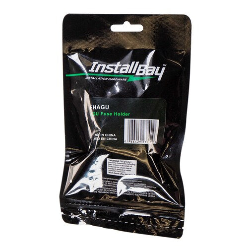 Install Bay FHAGU AGU Adjustable Fuse Holder Nickel 4/8 Gauge Each - Retail Pack