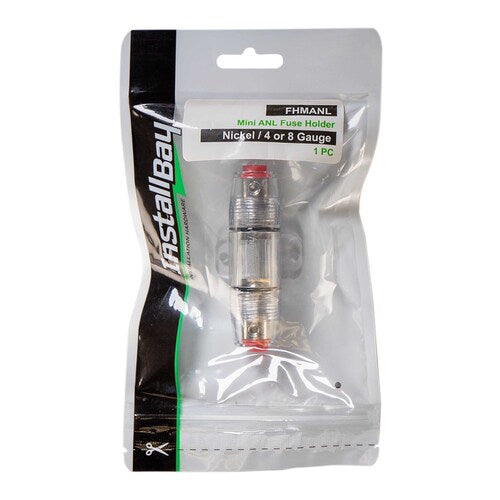 Install Bay FHMANL Mini ANL Nickel Fuse Holder 4/8 Gauge - Retail Pack