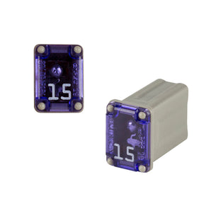Install Bay FMM-15 15amp Micro Female Time Delay Fuse - Each