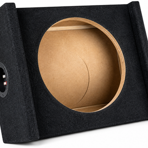 Absolute FO97UP-10D Ford F-150 SuperCab / Extended Cab 1997-Up Single 10" Down-Firing Subwoofer Enclosure – Vehicle-Specific Under-Seat MDF Truck Box