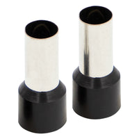Thumbnail for Install Bay FRL10BK Ferrules - Black 1/0GA - 50 per Bag