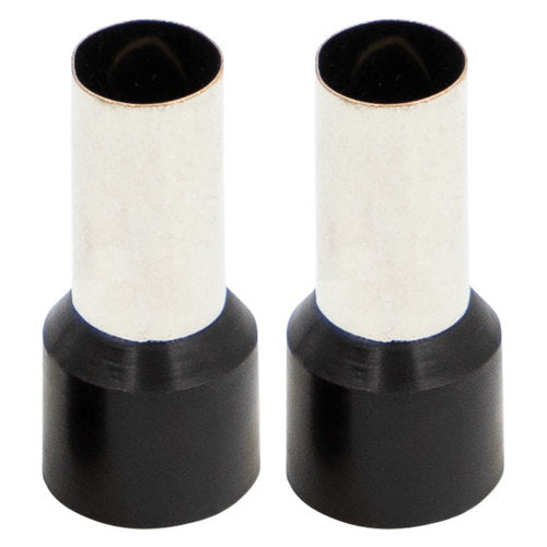 Install Bay FRL10BK Ferrules - Black 1/0GA - 50 per Bag