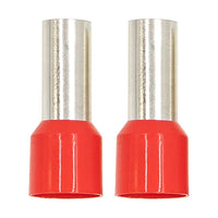 Thumbnail for Install Bay FRL10RD Ferrules - Red 1/0GA - 50 per Bag