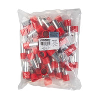 Thumbnail for Install Bay FRL10RD Ferrules - Red 1/0GA - 50 per Bag