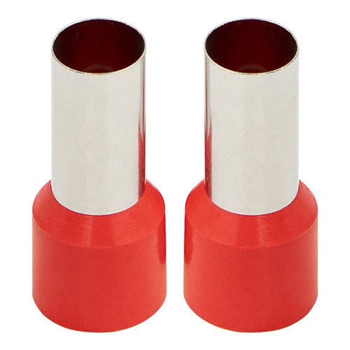 Install Bay FRL10RD Ferrules - Red 1/0GA - 50 per Bag
