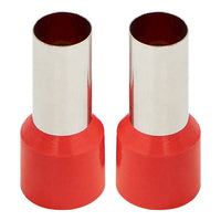 Thumbnail for Install Bay FRL10RD Ferrules - Red 1/0GA - 50 per Bag