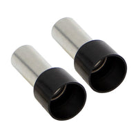 Thumbnail for Install Bay FRL4BK Ferrules - Black 4GA - 50 Per Bag