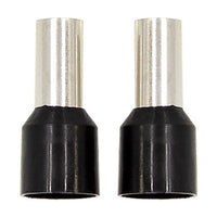 Thumbnail for Install Bay FRL4BK Ferrules - Black 4GA - 50 Per Bag