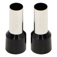 Thumbnail for Install Bay FRL4BK Ferrules - Black 4GA - 50 Per Bag