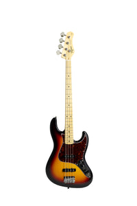 Thumbnail for Tagima TJB 4 SB-LF/BK Electric Bass Guitar - Sunburst