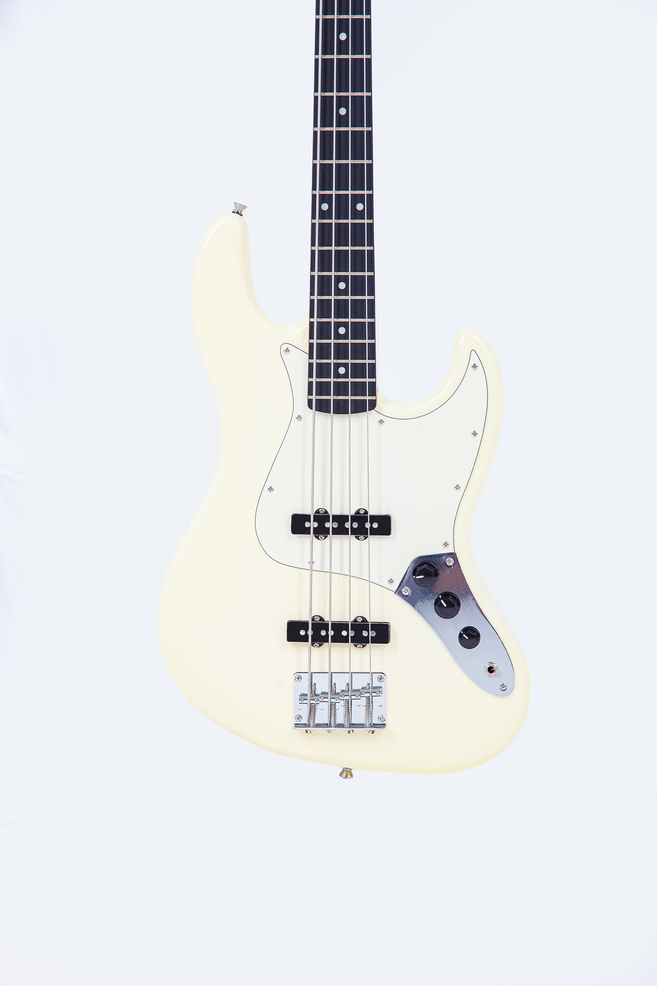 Tagima TW 73-OWH-LF/MG Electric Bass Guitar - Olympic White